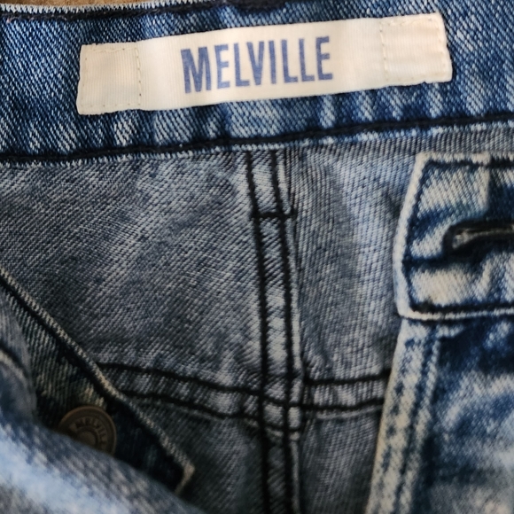 Brandy Melville Distressed High Waist Jeans Blue 28 - Picture 4 of 5